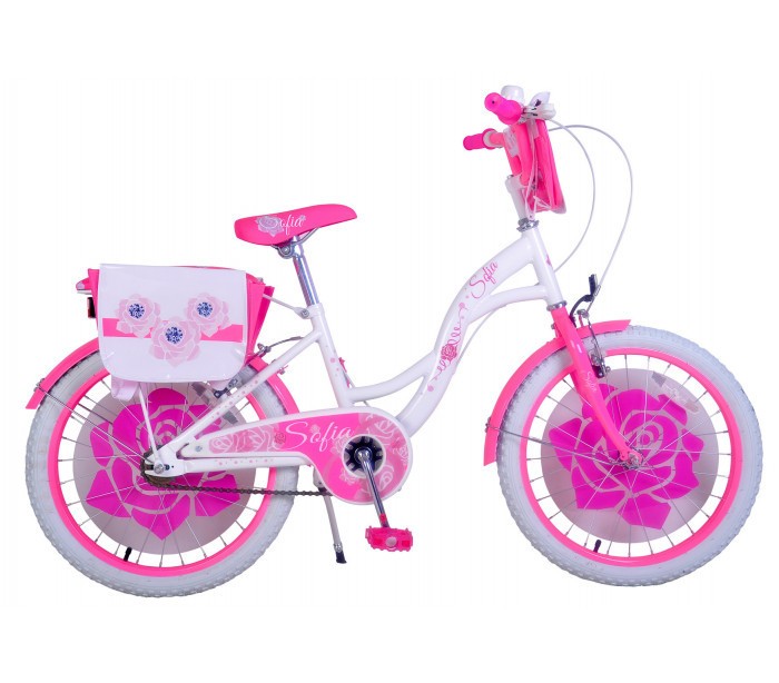 vélo pour fille 20" SOFIA avec cadre en acier âge de 6 à 10 ans