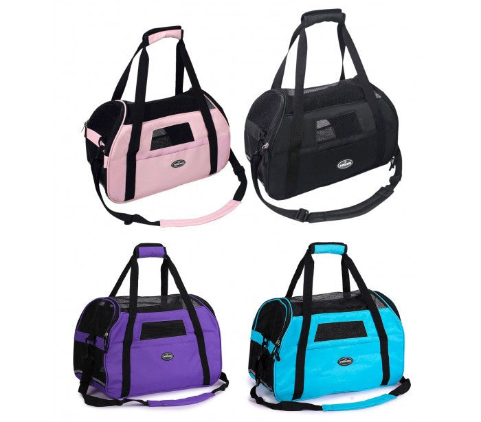 030125 Sac de transport pour animaux NOBLEZA avec prises d'air 42x20x29 cm