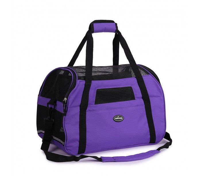 030125 Sac de transport pour animaux NOBLEZA avec prises d'air 42x20x29 cm