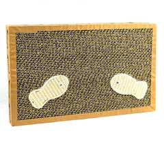 026432 Grattoir NOBLEZA carton parfumé pour chats 38.2x23x4 cm FISHING Box
