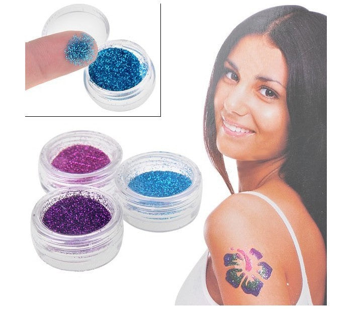 Glitter Shimmer tatouage  temporaire scintillant paillettes tatouage temporaire