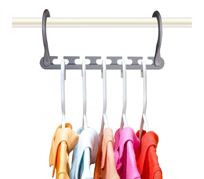  850826 Pack de 10 cintres organisateur Magic Hanger pour économie d'espace