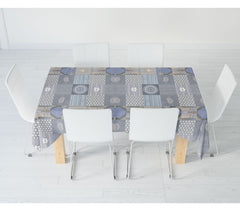 Dchome andalousie 385 7142 nappe en pvc haute qualité 140x140 cm