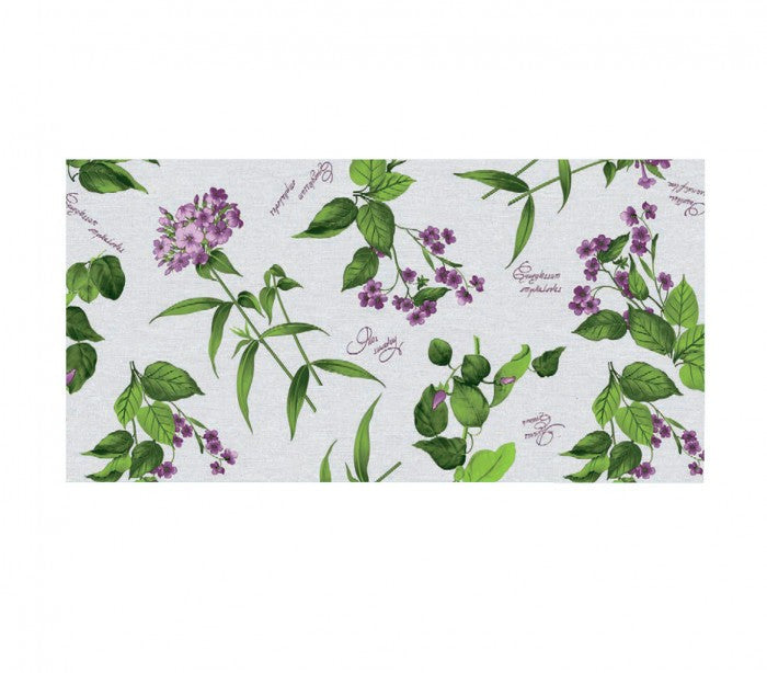 Dchome  Erbario 385 7144 nappe en pvc haute qualité 140x275 cm