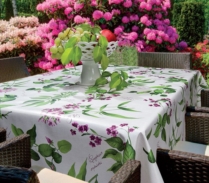 Dchome  Erbario 385 7144 nappe en pvc haute qualité 140x275 cm