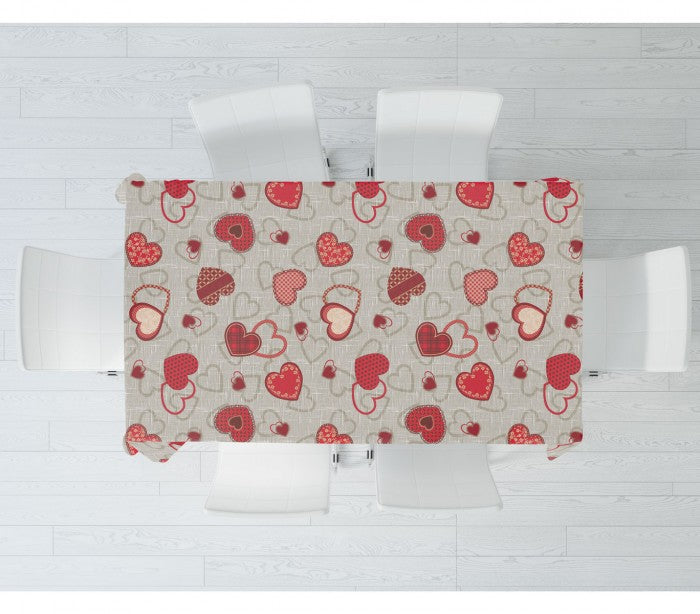 Dchome Love 385 7184 nappe en pvc haute qualité 140x180 cm