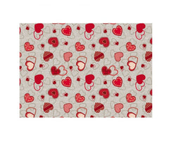 Dchome Love 385 7184 nappe en pvc haute qualité 140x275 cm