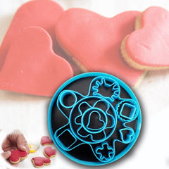 Set de 13 pièces - moules á gâteau formes specifiques en plastique LIFETIME