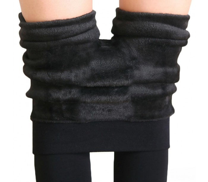 Leggings femme mod thermique. Zero Degres -noir -avec de la fourrure intérieure