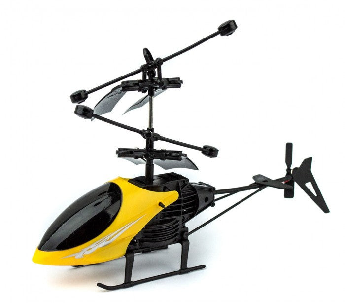  Mini hélicoptère à LED Predator télé-commandé à double  hélices