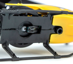  Mini hélicoptère à LED Predator télé-commandé à double  hélices