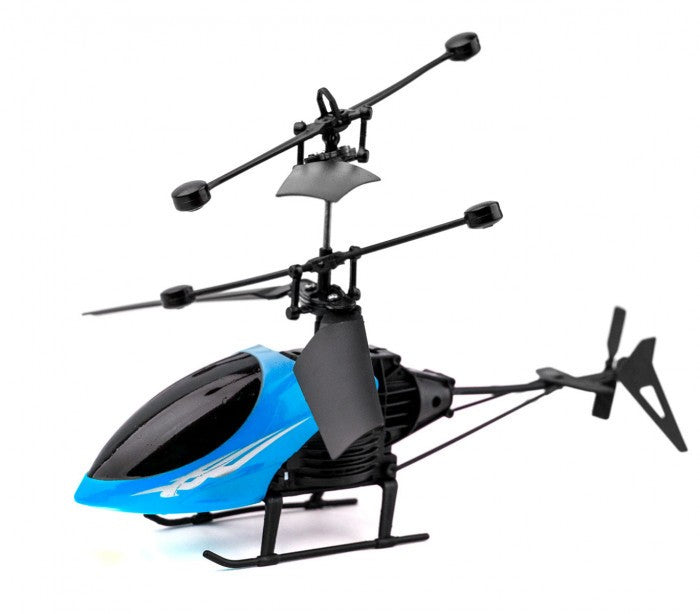  Mini hélicoptère à LED Predator télé-commandé à double  hélices
