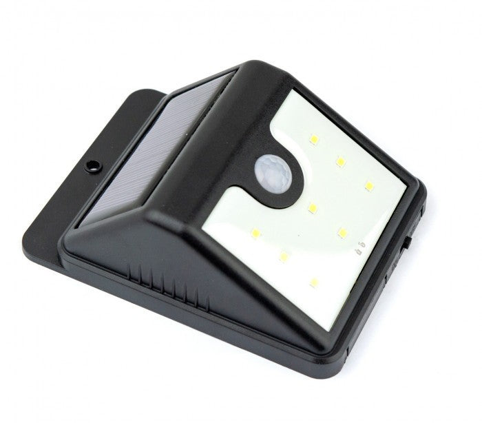 Lampe à énergie solaire 8 LED   SUPER BRIGHT capteur de mouvement et crépuscule