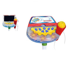 BONTEMPI 401709 Microphone de scène avec mélodies et effets de lumiéres