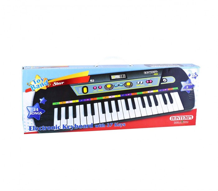 BONTEMPI 123765 Clavier de table 37 touches avec fonctions son et rythme