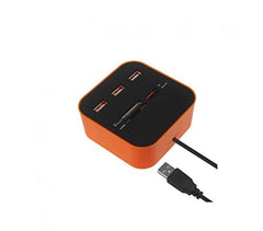 Lecteur / Adaptateur de carte 3 ports USB 2.0 SD TF-M2-MS-CARD