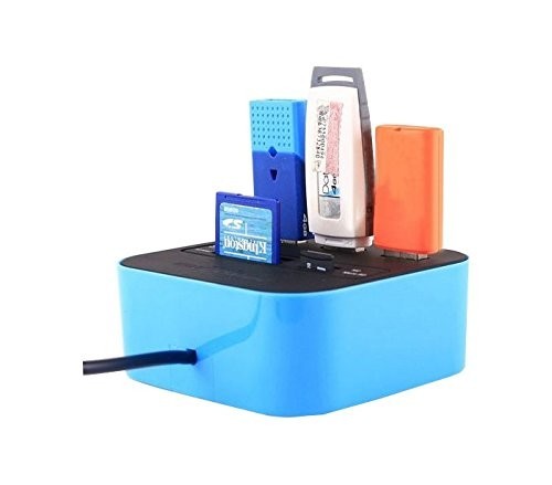 Lecteur / Adaptateur de carte 3 ports USB 2.0 SD TF-M2-MS-CARD