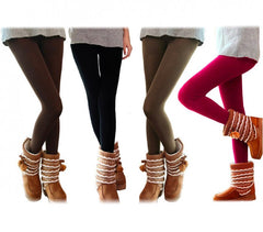 Ensemble de 5 leggings thermiques UHRA pour femmes avec intérieur polaire 