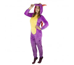 Pyjama polaire combi Cosplay Animal DragonTailles de XS à XXL