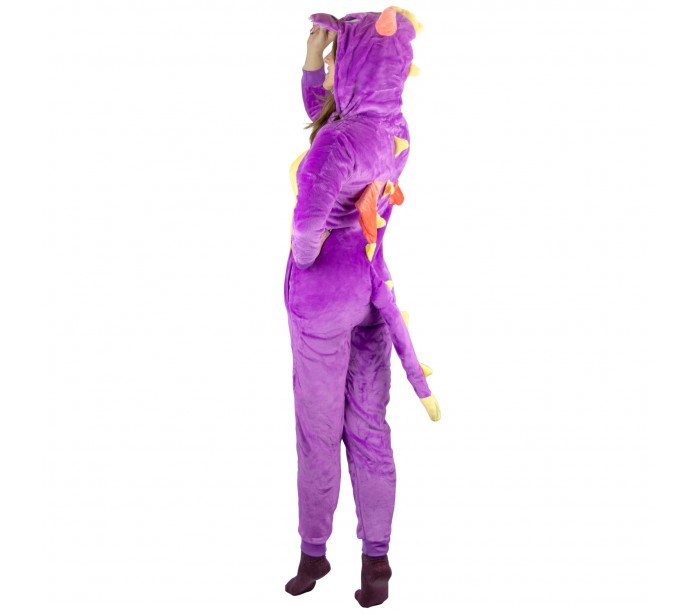 Pyjama polaire combi Cosplay Animal DragonTailles de XS à XXL