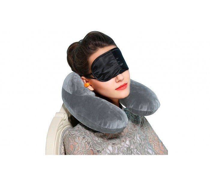 851094 Kit de voyage Travel Comfort Coussin masque et bouchons d'oreilles