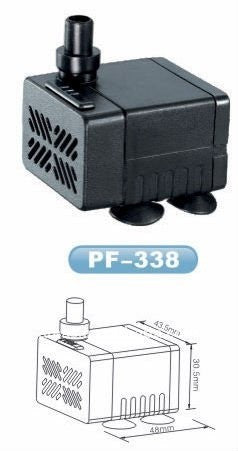 Pompe de filtration aquarium étang PF-338