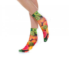 Pack 3 paires de chaussettes FUNNY TRIP pour femmes imprimées en couleur 3D