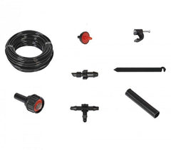 801001 Kit de micro irrigation 71 PZ GARDEN avec tuyau de 23 m