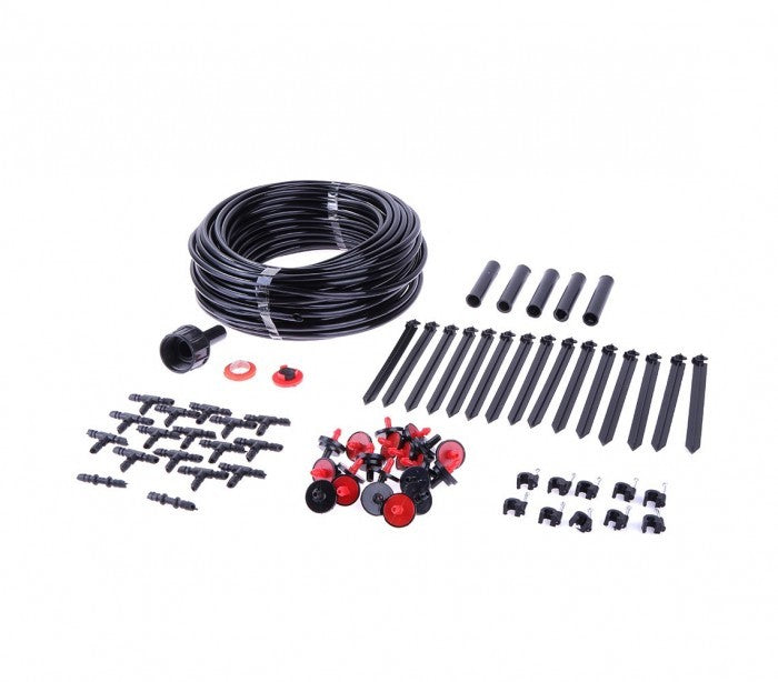 801001 Kit de micro irrigation 71 PZ GARDEN avec tuyau de 23 m