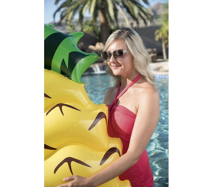 43159 Matelas gonflable géant en forme d'ANANAS BEST BEST WAY 174 x 96 cm