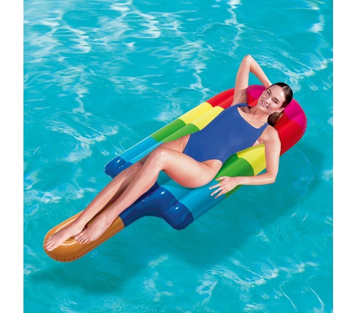 43161 Matelas gonflable géant  en forme de batonnet glace   BESTWAY 180 x 0,72 cm