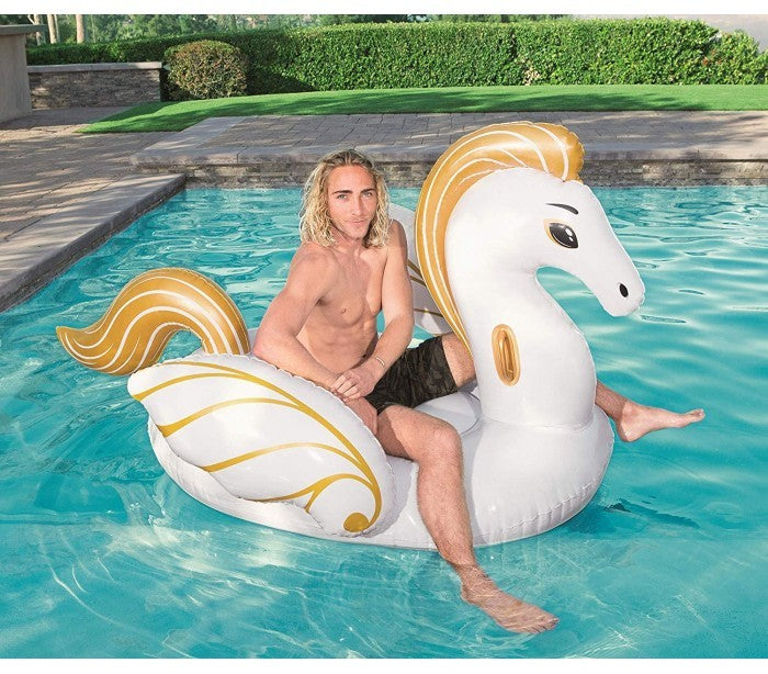 41118 Bouée gonflable géante en forme de pegasus de luxe BESTWAY 231 x 150 cm