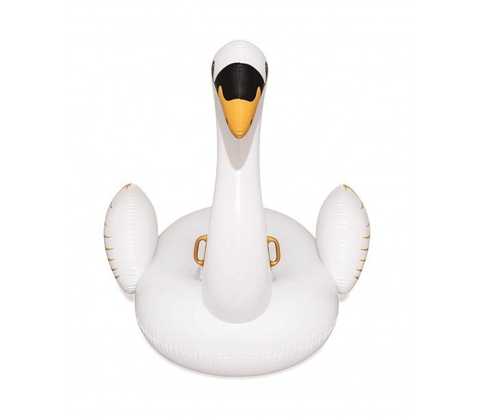 41120 Bouée gonflable géante en forme de cygne de luxe BESTWAY 169 x 169 cm