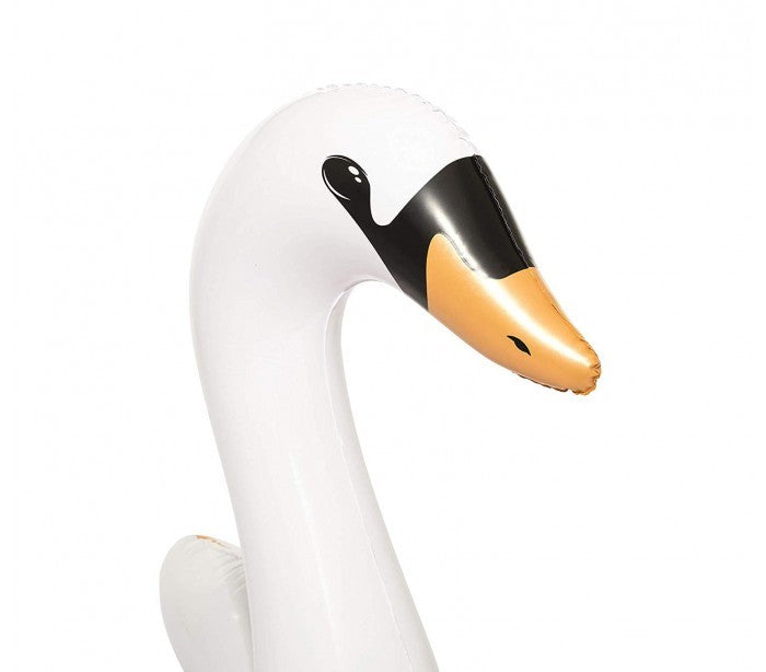 41120 Bouée gonflable géante en forme de cygne de luxe BESTWAY 169 x 169 cm
