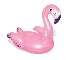 41119 Bouée gonflable géante Flamant rose de luxe BESTWAY de 173 x 170 cm