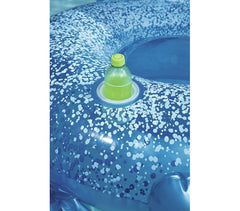 41101 Bouée gonflable géante en forme de Paon royal BESTWAY 198 x 164 cm