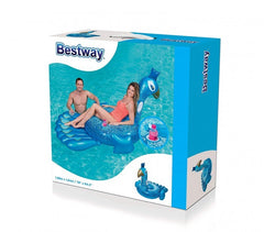 41101 Bouée gonflable géante en forme de Paon royal BESTWAY 198 x 164 cm