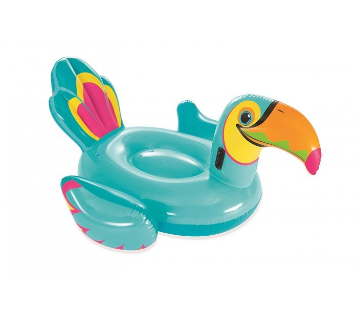 41126 Bouée  géante gonflable en forme de Toucan BESTWAY 207 x 150 cm