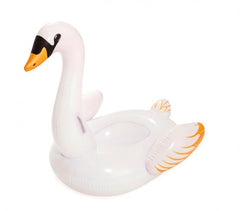 41123 Bouée géante gonflable en forme de cygne BESTWAY 122 x 122 cm