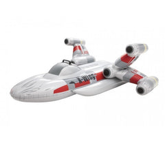 91206 Bouée géante gonflable en forme de navire X-Fighter Star Wars BESTWAY 150x140cm pour enfant