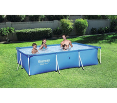 56405 Piscine BESTWAY steel pro fame rectangulaire 400x211x81 cm 5.700 lt.