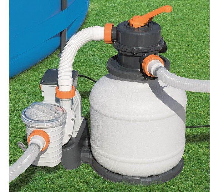 58495 Pompe de filtration à sable BESTWAY pour piscine flowclear 3,785 l / h