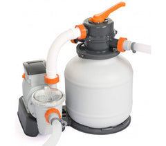 58495 Pompe de filtration à sable BESTWAY pour piscine flowclear 3,785 l / h