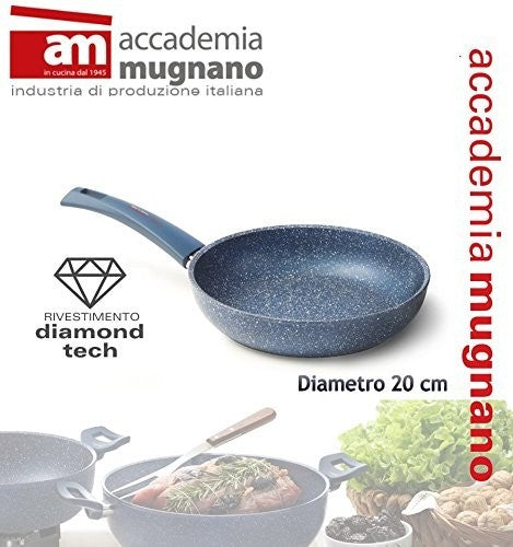 Poêle / Sauteuse diam 20 CM effet pierre, anti adhérente - ACCADEMIA MUGNANO