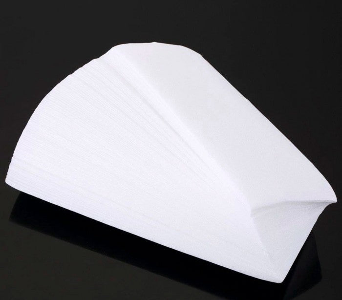 300 bandes de papier dépilatoire de 7x20 cm pour l'élimination de la cire