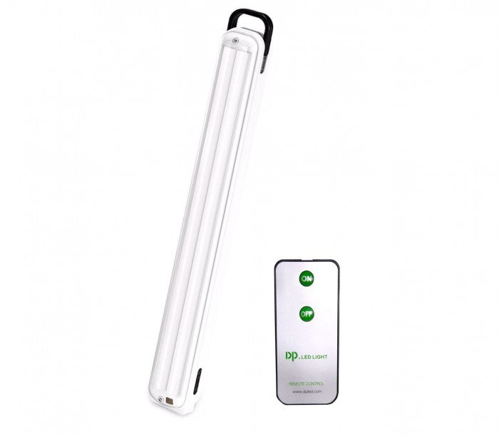 Lampe à LED rechargeable 717b 12W avec télécommande et 2 modes d'éclairage