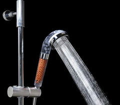 pommeau de douche MO HOME avec pierres minérales universelles