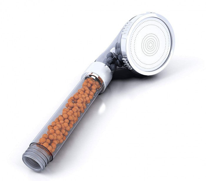 pommeau de douche MO HOME avec pierres minérales universelles