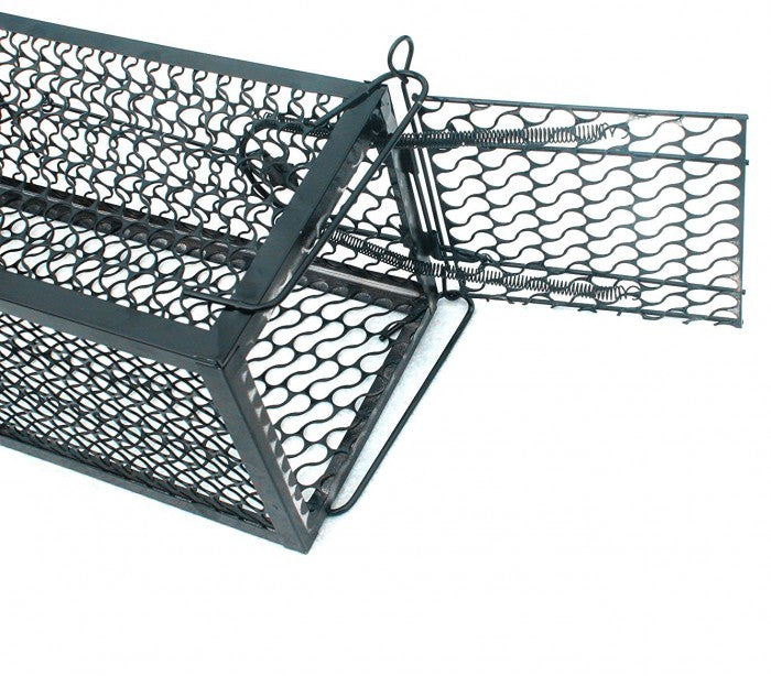 Piège en métal pour souris à ressort à pression automatique 24x11x11 cm NOIR