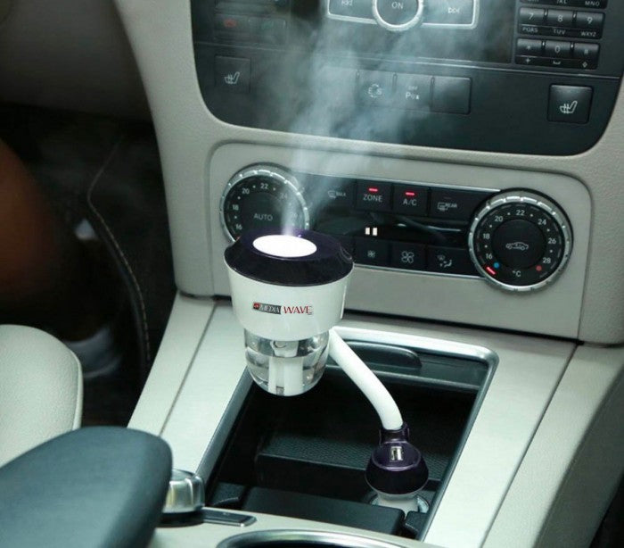 humidificateur CARII Purificateur d’aromathérapiepour voiture avec port de charge